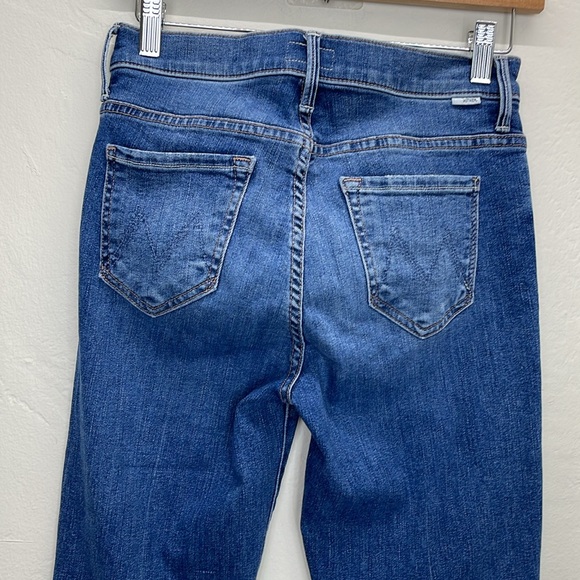 Mother The Weekender Fray In Walking On Coals Sz 25 blue - Picture 4 of 15